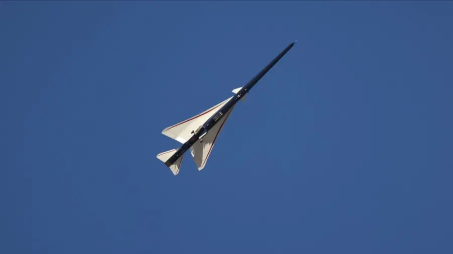 Máy bay siêu thanh X-59 bay thử nghiệm thành công